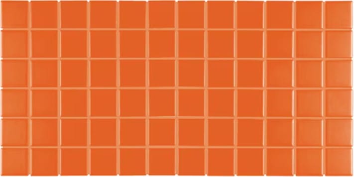 Ceramic Tile Daltile - Color Wheel Mosaic - Orange Burst 2x2 Straight Joint Box Daltile