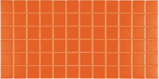 Ceramic Tile Daltile - Color Wheel Mosaic - Orange Burst 2x2 Straight Joint Box Daltile