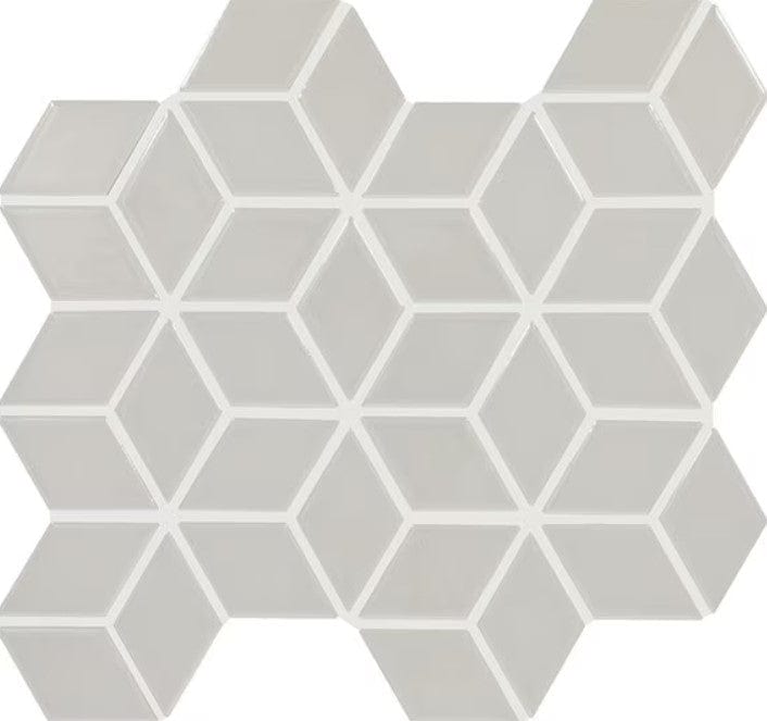 Ceramic Tile Daltile - Color Wheel™ Retro - Desert Gray 3D Cube Box Daltile