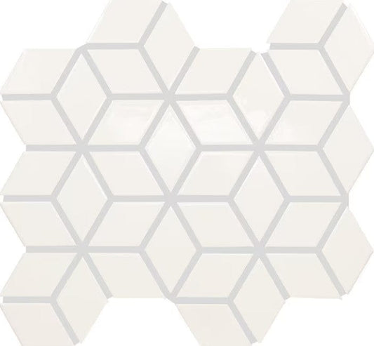 Ceramic Tile Daltile - Color Wheel™ Retro - Matte Arctic White 3D Cube Box Daltile