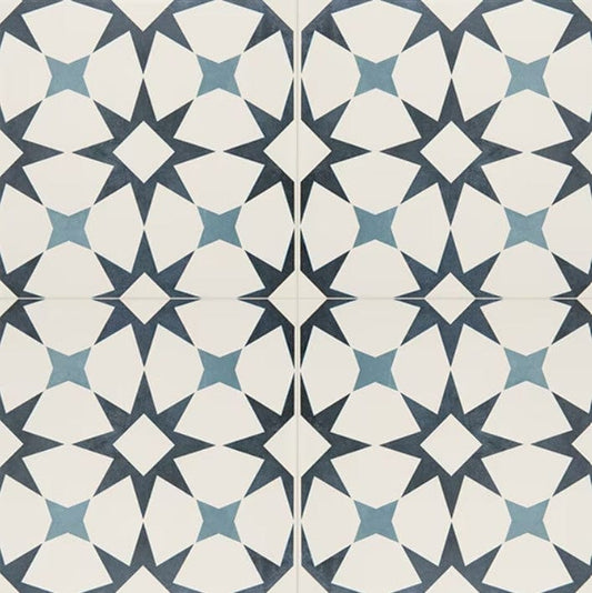 Ceramic Tile Daltile - Memoir - Cosmo Blue 12x12 - Glazed Ceramic Tile Box Daltile