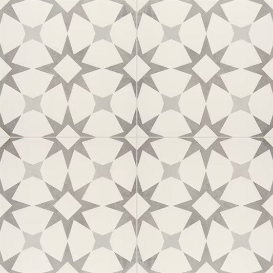 Ceramic Tile Daltile - Memoir - Cosmo Grey 12x12 - Glazed Ceramic Tile Box Daltile