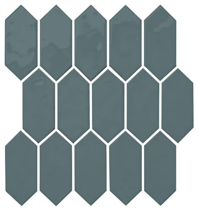 Ceramic Tile Daltile - Mythology - Aura 2x5 - Picket Mosaic Box Daltile