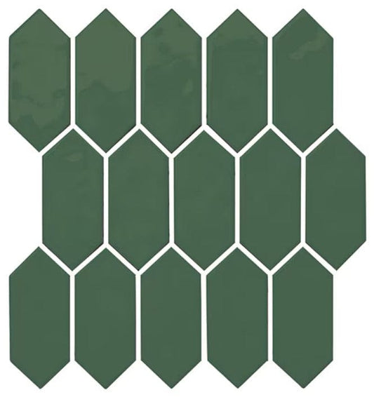 Ceramic Tile Daltile - Mythology - Cyclade 2x5 - Picket Mosaic Box Daltile