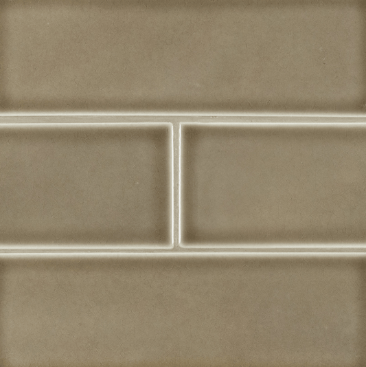 Ceramic Tile MSI - Highland Park - Artisan Taupe - Subway Tile 4x12 MSI International