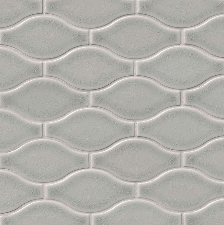 Ceramic Tile MSI - Highland Park - Morning Fog - Ogee Pattern Tile MSI International