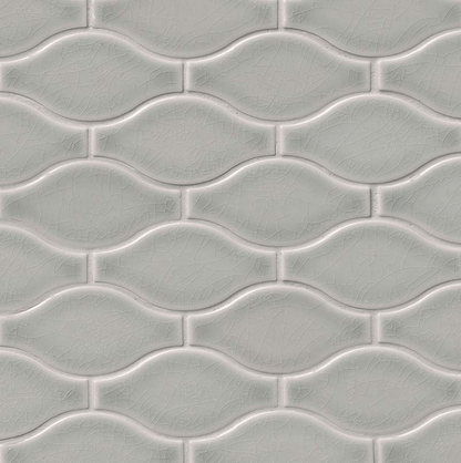 Ceramic Tile MSI - Highland Park - Morning Fog - Ogee Pattern Tile MSI International