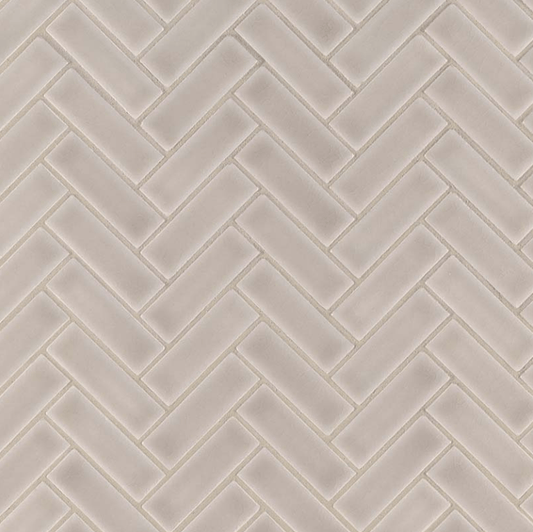 Ceramic Tile MSI - Highland Park - Portico Pearl - Herringbone Tile MSI International