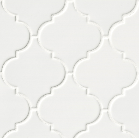 Ceramic Tile MSI - Highland Park - Whisper White - Arabesque Tile MSI International