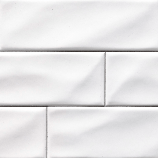 Ceramic Tile MSI - Highland Park - Whisper White - Subway Tile 4x12 MSI International