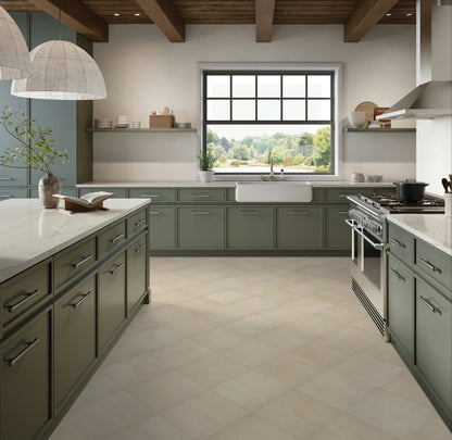 Floor Tile Daltile - Perpetuo - Elegant Beige Square 12x12 Matte - Floor Tile Daltile