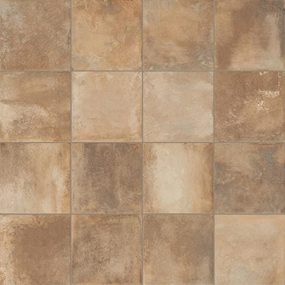 Floor Tile Marazzi - Cotto Revival - Alpaca Square 8x8 Floor Tile Marazzi