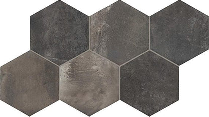 Floor Tile Marazzi - Cotto Revival - Baltic Hexagon 8x9 Hexagon Tile Marazzi