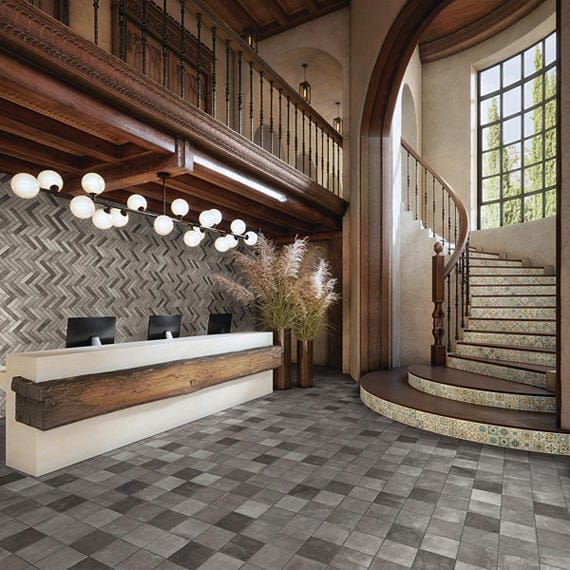 Floor Tile Marazzi - Cotto Revival - Baltic Square 8x8 Floor Tile Marazzi