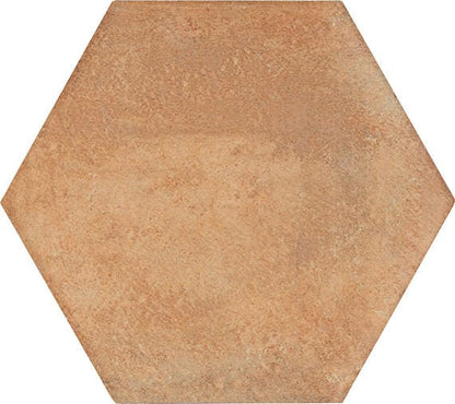 Floor Tile Marazzi - Cotto Revival - Rust Hexagon 8x9 Hexagon Tile Marazzi