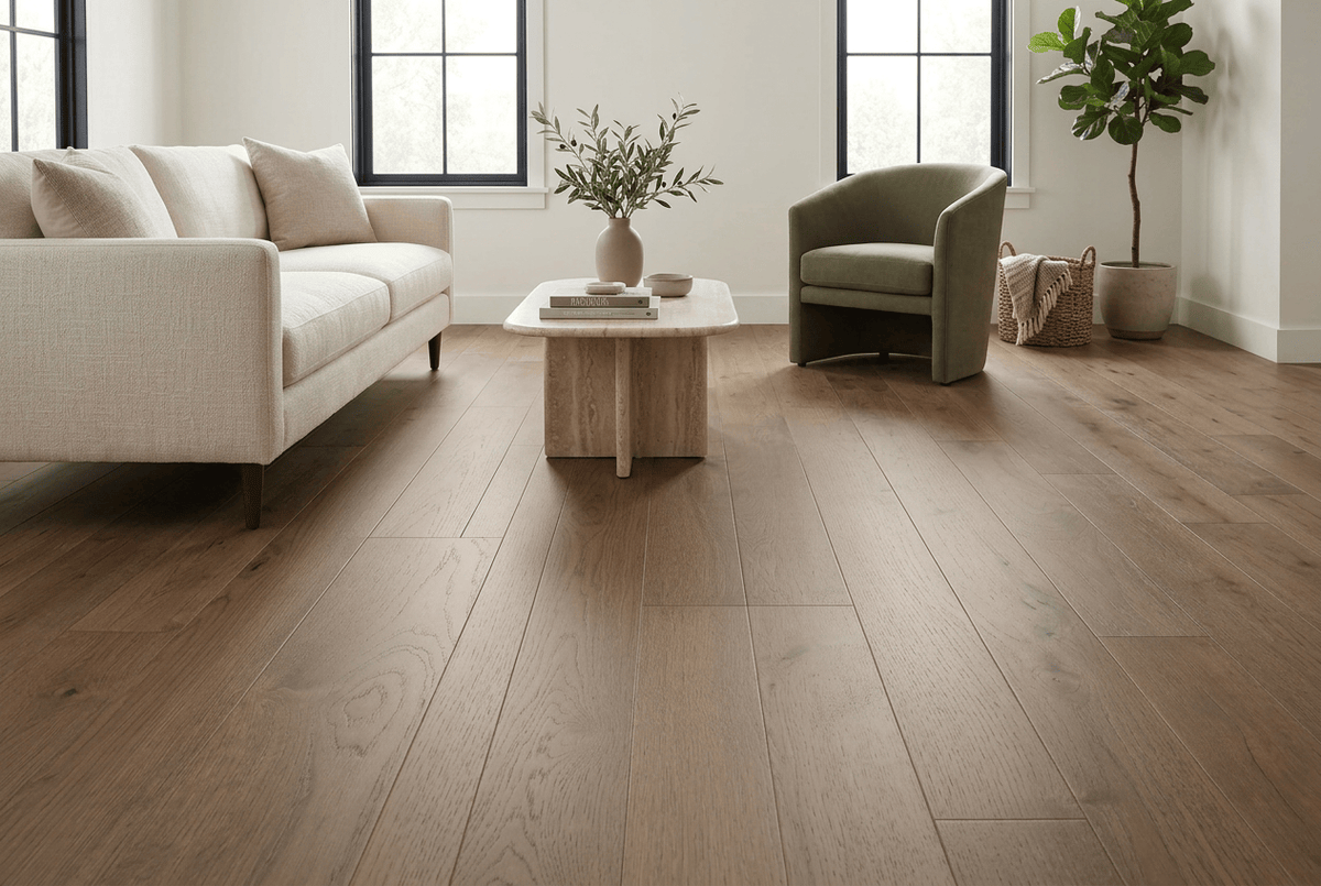 Hardwood Anderson Tuftex - Majestic Pecan - Hazel - Engineered Hardwood Shaw