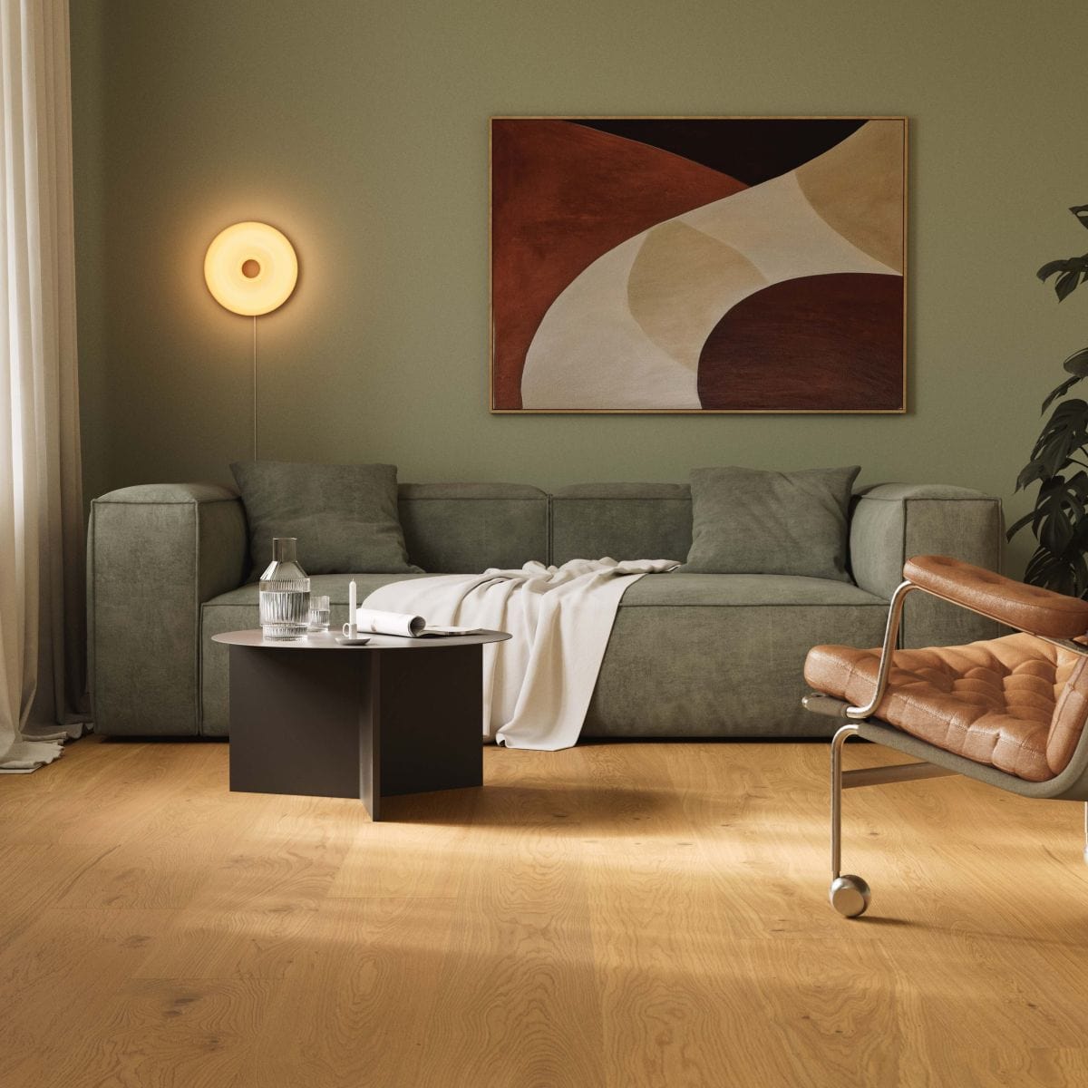 Hardwood Bjelin - Woodura Planks - Brushed Oak Nature - Damstorp - Honey Oak - Hardwood Bjelin