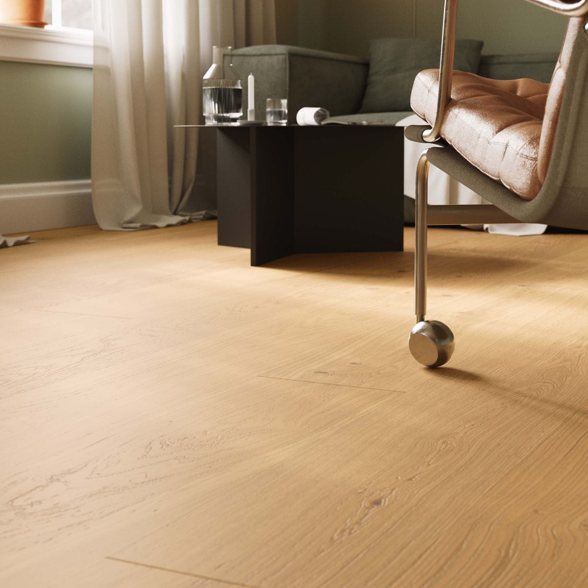 Hardwood Bjelin - Woodura Planks - Brushed Oak Nature - Damstorp - Honey Oak - Hardwood Bjelin