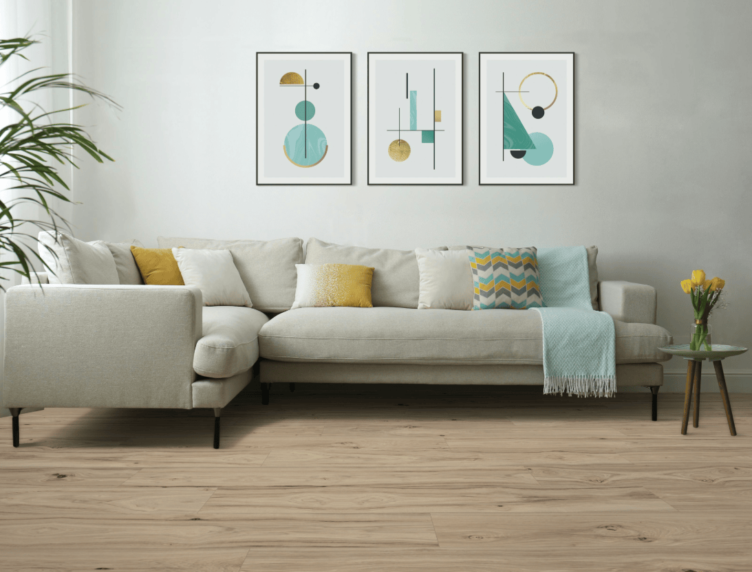 Laminate Mohawk - RevWood Plus - Lacy Highlands - White Pepper Hickory - Laminate Mohawk