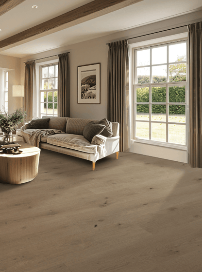 Luxury Vinyl Plank Mohawk - PureTech Premier - Woodland Resort - Aged Stone Oak - Luxury Vinyl Plank Mohawk