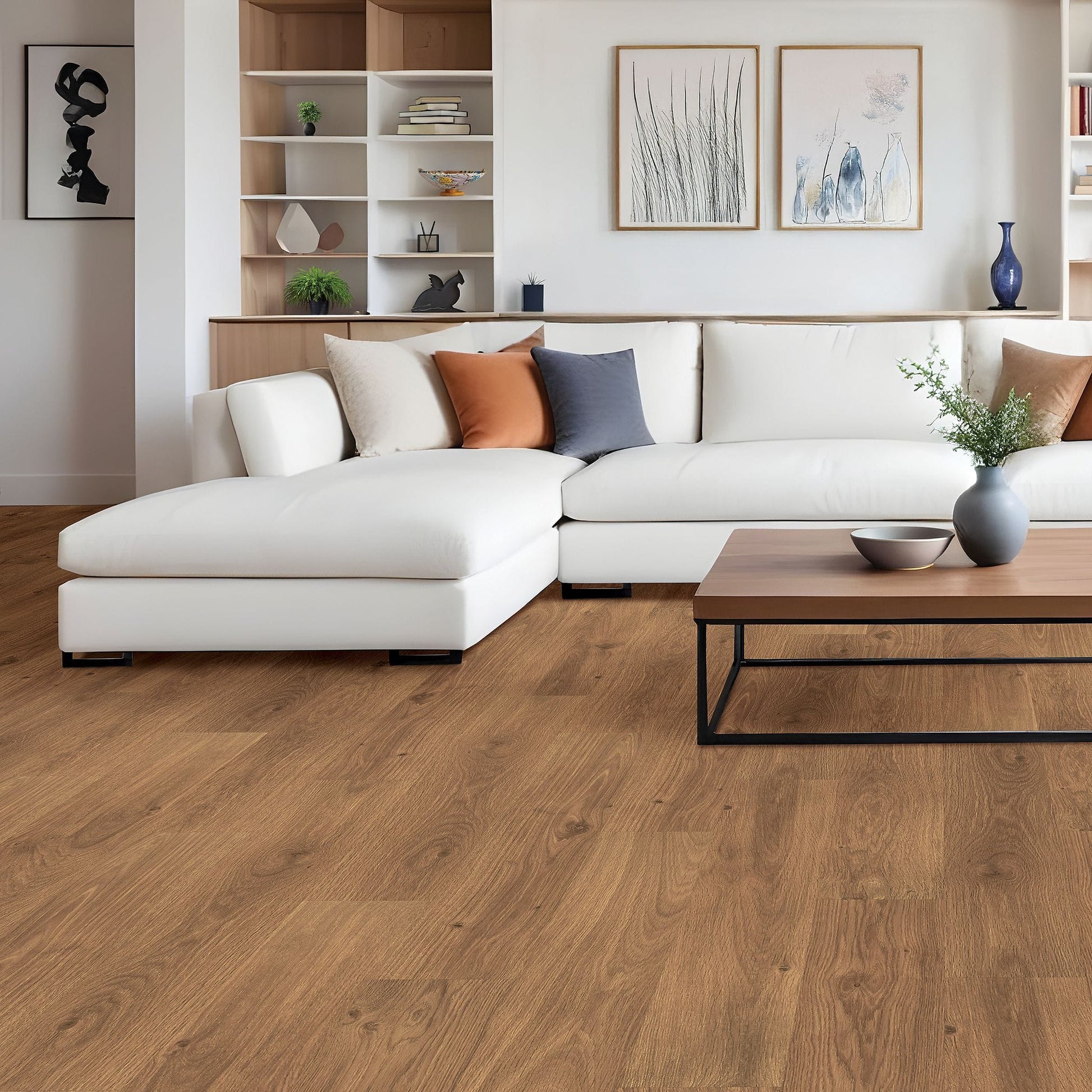 Luxury Vinyl Plank Mohawk - PureTech Select - Avery Grove - Saddlewood Oak - Luxury Vinyl Plank Mohawk