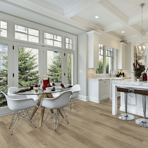 Luxury Vinyl Plank Mohawk - SolidTech - Discovery Ridge - Brushed Beige - Luxury Vinyl Plank Mohawk