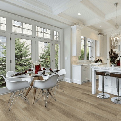 Luxury Vinyl Plank Mohawk - SolidTech - Discovery Ridge - Brushed Beige - Luxury Vinyl Plank Mohawk