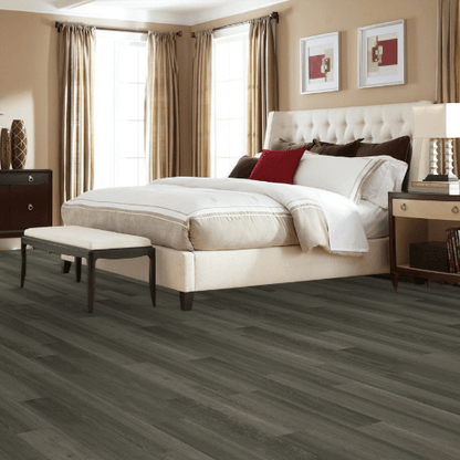 Luxury Vinyl Plank Mohawk - SolidTech - Discovery Ridge - Smoked Oyster - Luxury Vinyl Plank Mohawk