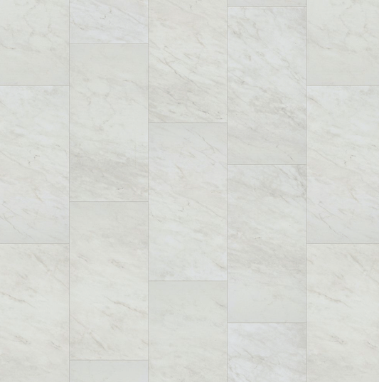Luxury Vinyl Plank Mohawk - SolidTech Essentials - Whitmore Terrace 4.5 - Alabaster - LVP Mohawk