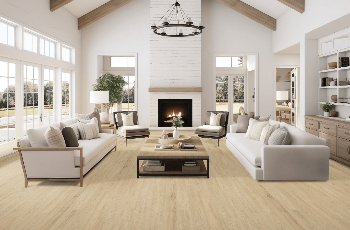 Luxury Vinyl Plank Mohawk - SolidTech Plus - Barker Hollow - Hazel - Luxury Vinyl Plank Mohawk