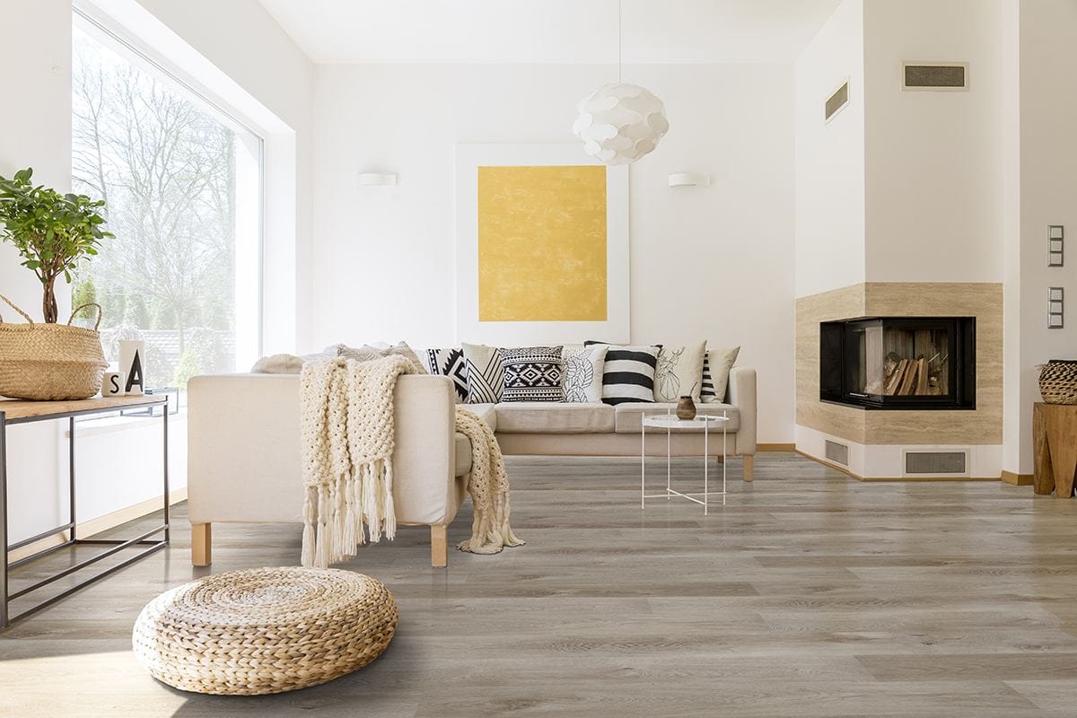 Luxury Vinyl Plank MSI - Acclima - Whitfield Gray - Luxury Vinyl Plank MSI