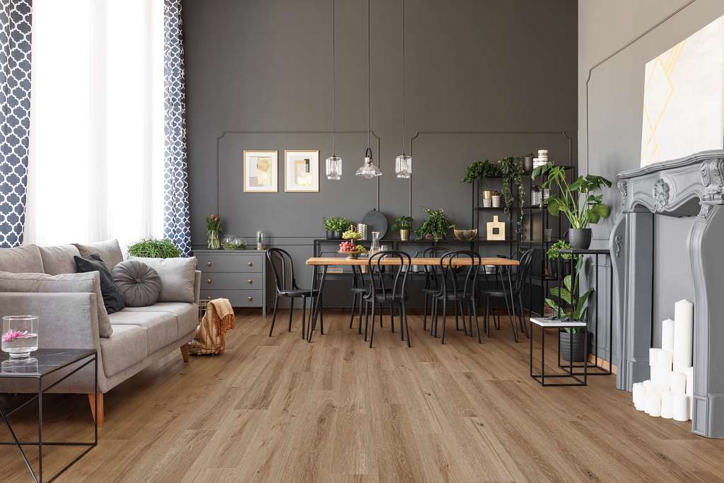 Luxury Vinyl Plank Shaw - COREtec Originals Premium VV662 - Grande Goldin Oak - Luxury Vinyl Plank Shaw