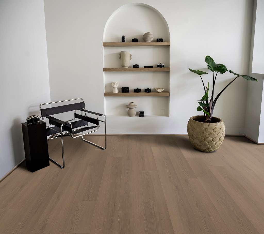 Luxury Vinyl Plank Shaw - COREtec Originals Premium VV662 - Grande Toasted Mocha Oak - Luxury Vinyl Plank Shaw