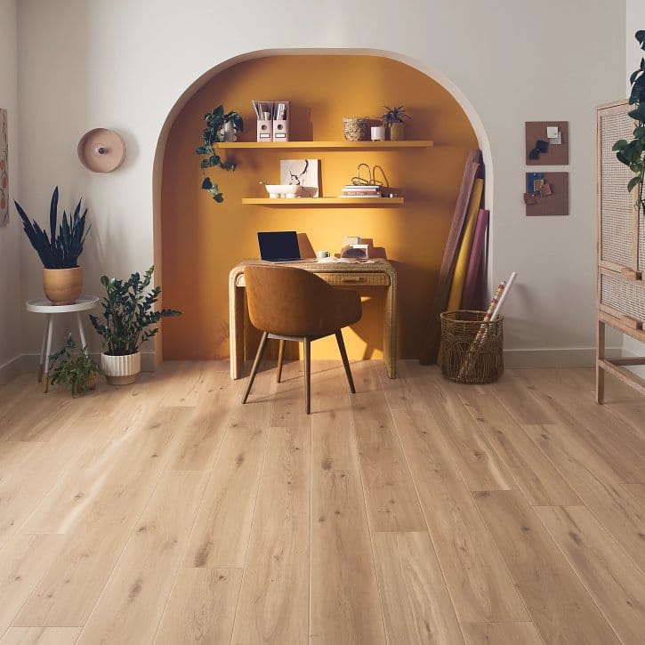 Luxury Vinyl Plank Shaw - Coretec Originals - Temporal - Blonde Oak - Luxury Vinyl Plank Shaw