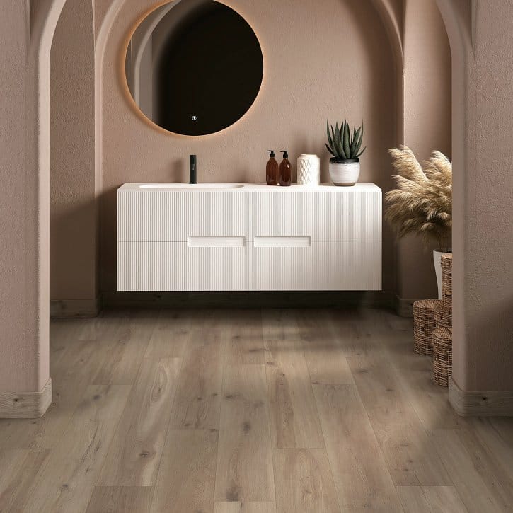 Luxury Vinyl Plank Shaw - Coretec Originals - Temporal - Mist Oak - Luxury Vinyl Plank Shaw