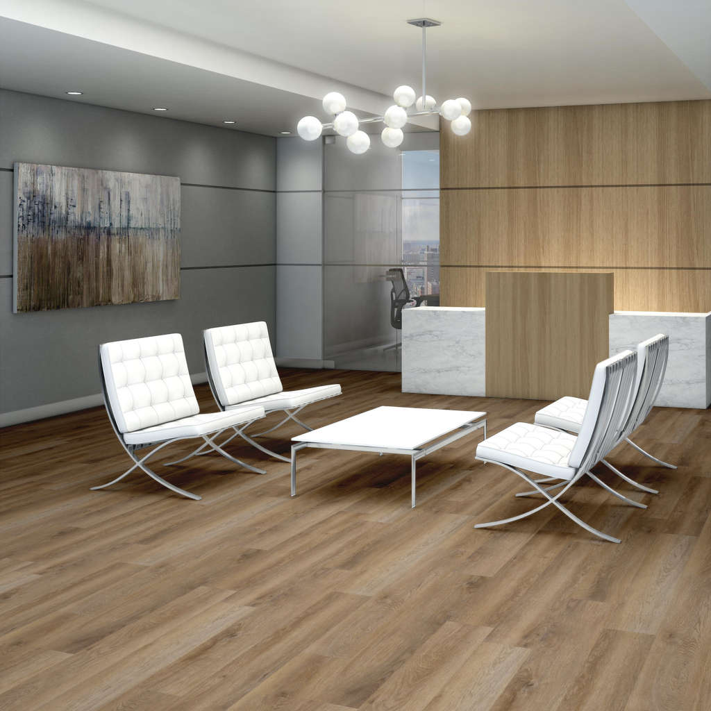 Luxury Vinyl Plank Shaw - COREtec Pro Classics VV017 - Cartwheel Oak - Luxury Vinyl Plank Shaw