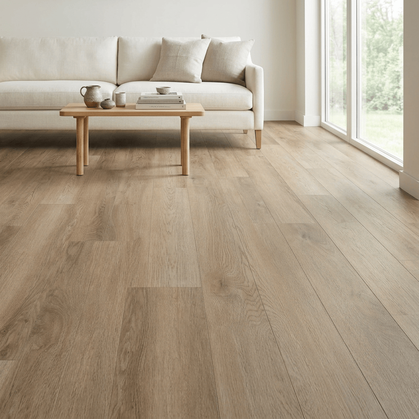 Luxury Vinyl Plank Shaw - COREtec Pro Plus 7 - Runner Up - Cartwheel Oak - Luxury Vinyl Plank Shaw