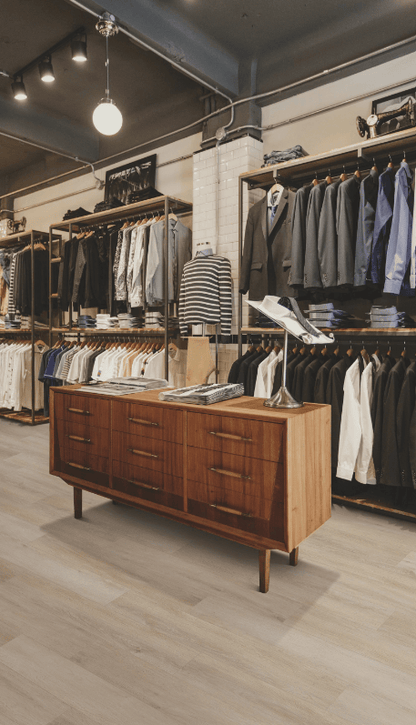 Luxury Vinyl Plank Shaw -  COREtec Pro Plus Enhanced VV492 - Aldergrove Oak - Luxury Vinyl Plank Shaw