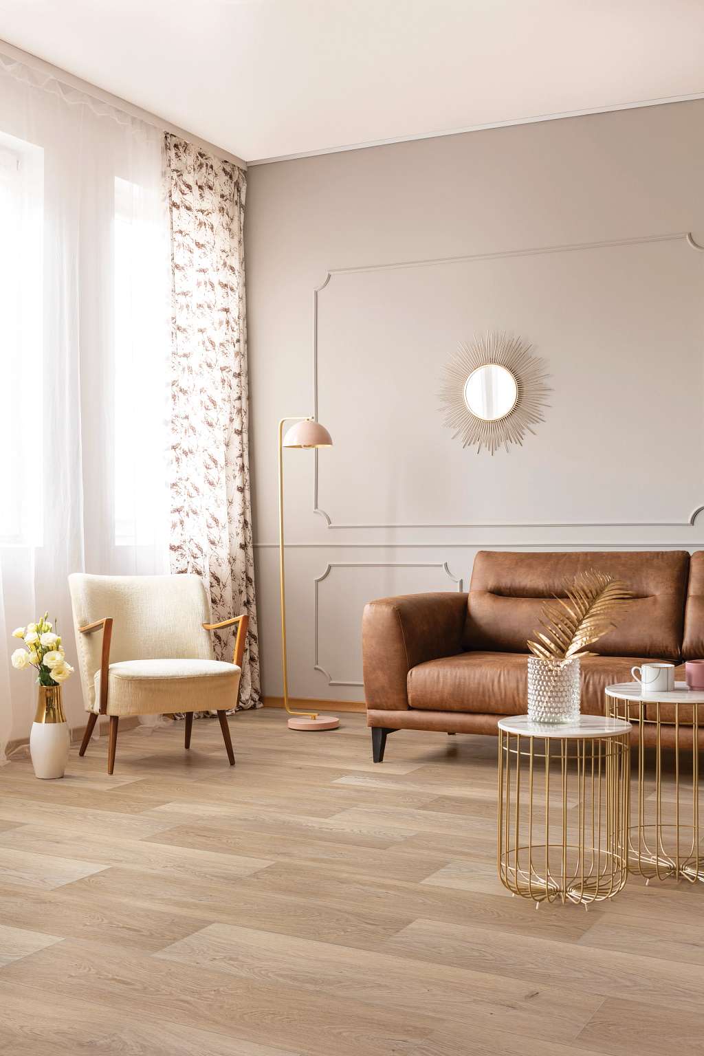 Luxury Vinyl Plank Shaw - COREtec Pro Premium VV968 - Bedford Oak - Luxury Vinyl Plank Shaw