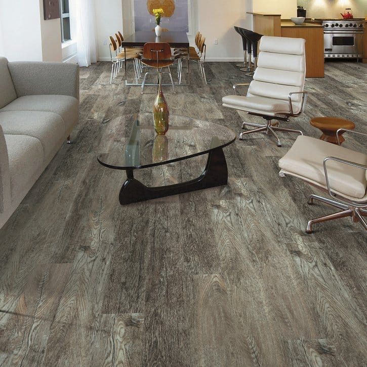 Luxury Vinyl Plank Shaw - Optimum 512C Plus - Smoky Oak - Luxury Vinyl Plank Shaw