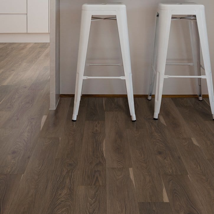 Luxury Vinyl Plank Shaw - Supino HD+ Natural Bevel - Charred Earth - Luxury Vinyl Plank Shaw
