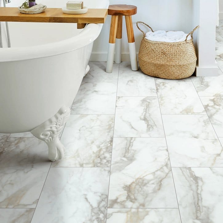 Luxury Vinyl Plank Shaw - Urban Organics - Calacatta - Luxury Vinyl Plank Shaw