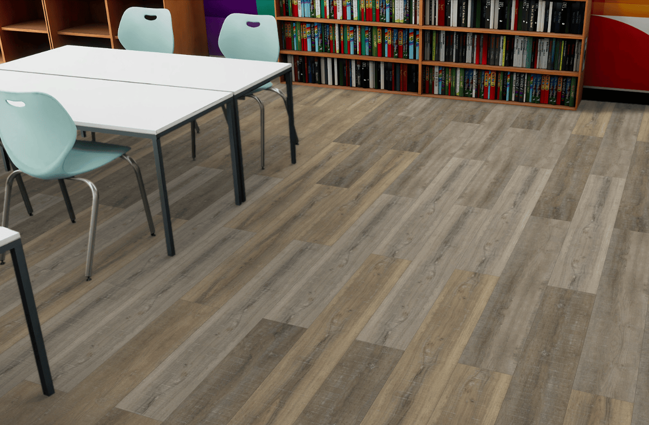 Luxury Vinyl Tile Aladdin - Thung Street - New Silhouette - LVT Aladdin