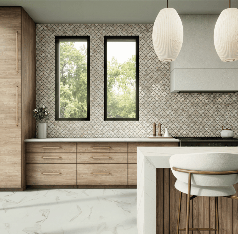 Luxury Vinyl Tile Daltile - Grantshire - Catania Calacatta - Luxury Vinyl - 20 mil - 12" x 24" Daltile