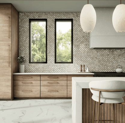 Luxury Vinyl Tile Daltile - Grantshire - Catania Calacatta - Luxury Vinyl - 20 mil - 12" x 24" Daltile