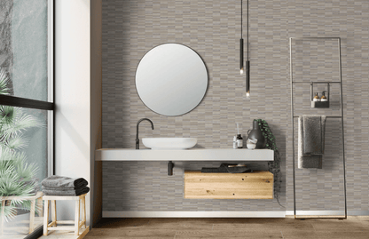 Mosaic Tile Daltile - Lucent Skies - Nightfall Luster - Mosaic - Tile - 3/8 x 4 Daltile