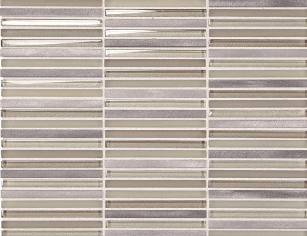 Mosaic Tile Daltile - Lucent Skies - Nightfall Luster - Mosaic - Tile - 3/8 x 4 Daltile