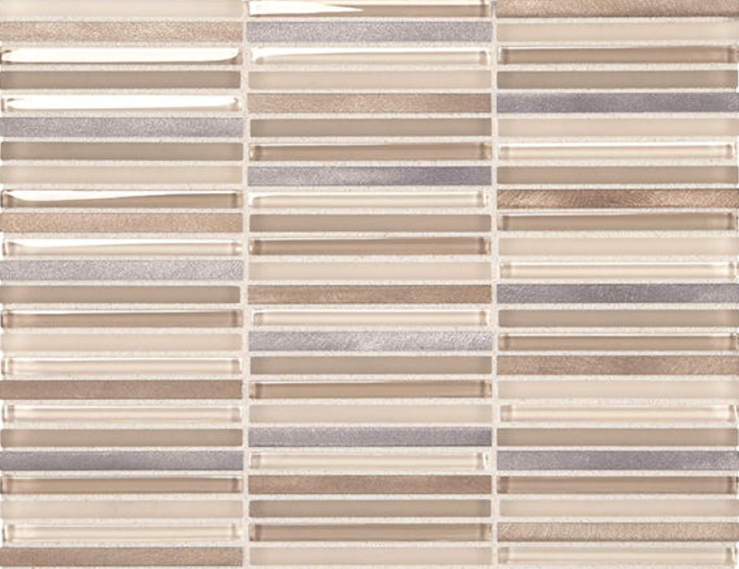 Mosaic Tile Daltile - Lucent Skies - Sunlit Dawn - Mosaic - Tile - 3/8 x 4 Daltile