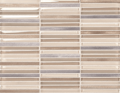 Mosaic Tile Daltile - Lucent Skies - Sunlit Dawn - Mosaic - Tile - 3/8 x 4 Daltile