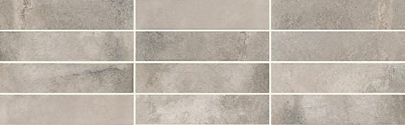 Mosaic Tile Marazzi - Cotto Revival - Ash Rectangle 2x9 - Floor Tile Marazzi